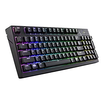 Cooler Master MasterKeys Pro M RGB Mechanical Gaming Keyboard, Cherry MX Brown, RGB LED, TenKey (Medium)