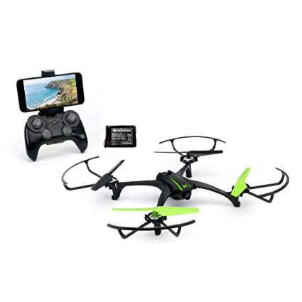Sky Viper Scout Live Streaming Video Camera RC Drone Quadcopter & Battery Pack