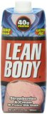 Labrada Nutrition Lean Body Ready to Drink Strawberries and Cream 17-Ounce Containers Pack of 12