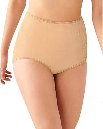 Bali Skimp Skamp Women's Panties, Our Bestselling Stretch Brief Underwear for Women, Smoothing Stretch Briefs