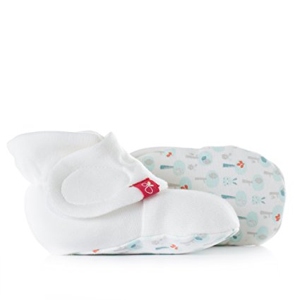Goumikids Soft Unique Stay On Baby and Toddler Uni-Sex Booties, Year Round Use and Adjusts to Fit