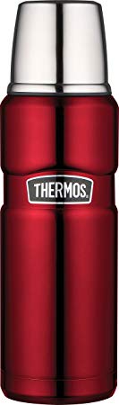 Thermos SK2000CRTRI4 Stainless Steel King 16 Ounce Compact Bottle, Cranberry