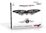 Latest UDI 818A HD RC Quadcopter Drone with HD Camera Return Home Function and Headless Mode 24GHz 4 CH 6 Axis Gyro RTF Includes BONUS BATTERY  POWER BANK Quadruples Flying Time - USA TOYZ EXCLUSIVE