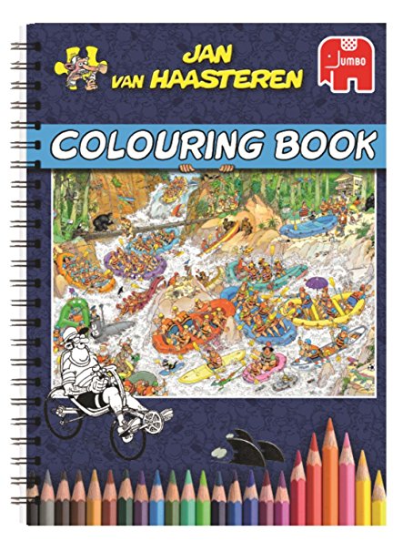 JUMBO 19026 Jan Van Haasteren - Colouring Book
