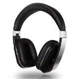 iDeaUSA Bluetooth Headphones with Apt-x Wireless Sport Gaming or Music Headphones Headset with Mic Foldable Over-ear Headphones with Deep Bass Soft Earcups and Adjustable Headband with 35mm Aux Up to 14 Hours Play Comes with Protection Carrying Case