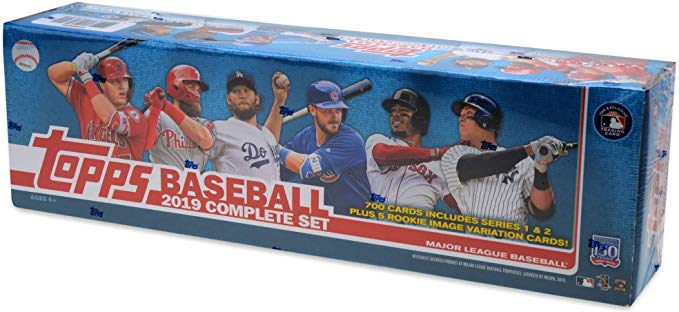 2019 Topps Baseball Factory Sealed Retail Complete Set - Baseball Wax Packs