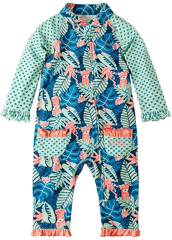 UV SKINZ UPF 50  Baby Girls' Sun & Swim Suit