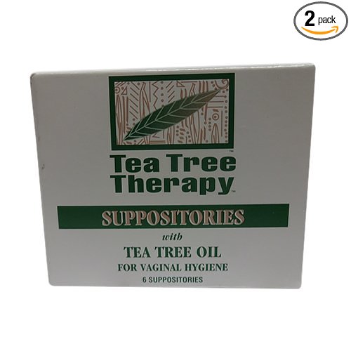 Tea Tree Suppository Tea Tree Therapy (2-Pack of 6)