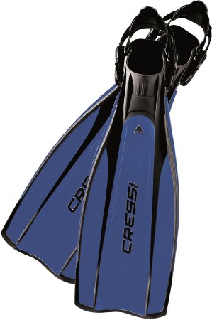 Cressi PRO LIGHT, Open Heel Scuba Diving Fins, made in Italy