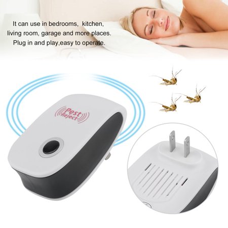 4 Pcs Non-Toxic Environment-Friendly Electronic Plug In Ultrasonic Pest Repeller Home Indoor Mosquito Killer Mouse Mice Reject