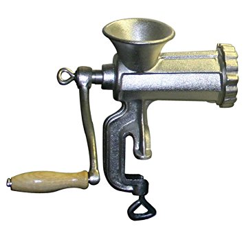 Sportsman MHG10 #10 Cast Iron Clamp On Manual Meat Grinder