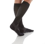 Compression Socks - Mojo Performance and Recovery Black Medium - Unisex Compression For Running - Travel - Recovery - Shin Splints