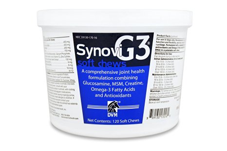 DVM Synovi G3 Soft Chews, 120 Chews