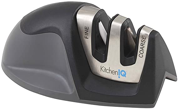 Kitchen IQ 50190 Edge Grip 2-Step Knife Sharpener