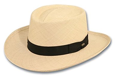Scala Men's Panama Gambler Hat