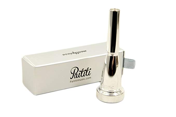 Paititi Silver Plated Rich Tone Bb 5C Trumpet Mouthpiece