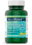 Mood Boost Natural Stress and Anxiety Relief and Relaxation Supplement 60 Vegetarian Capsules with 5-HTP Passion Flower L-Tyrosine and Suntheanine 8226 Natural Formula 8226 100 Money Back Guarantee