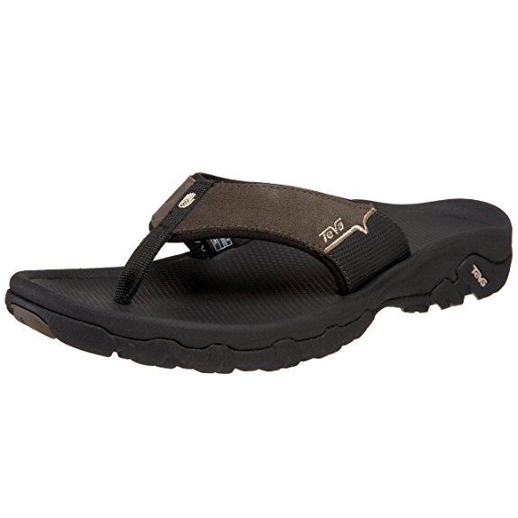 Teva Men's Katavi Thong Outdoor Sandal, Walnut, 9 US