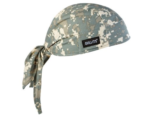 Ergodyne Chill-Its® 6615 High-Performance Dew Rag, Camo