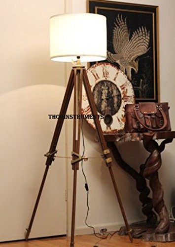 Nauticalmart Thor Vintage Classic Tripod Floor Lamp