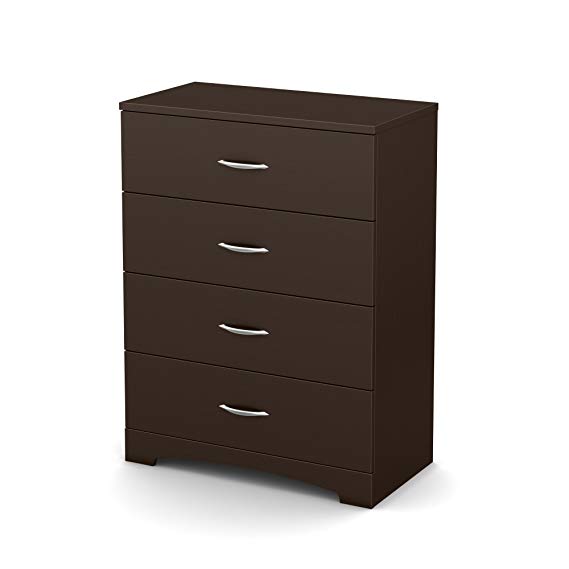 South Shore Step One 4-Drawer Chest, Chocolate