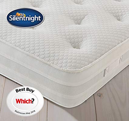 Silentnight 1200 Pocket Mattress | Eco Comfort Fillings | Zoned Support System | Double Sided | Medium Firm | Single