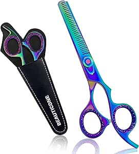 Hair Thinning Scissors Professional, Thinning Shears for Hair, Thinning Scissors for Cutting Hair, Thinning Shears, Barber Hair Scissors, Texturizing Scissors Men/Women 6.5" Razor Edge