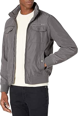 Tommy Hilfiger Men's Water Resistant Performance Bomber Jacket (Standard and Big & Tall)