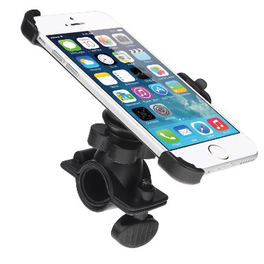iPhone 6 bike mount, Iwotou Bicycle Holder Mount for iPhone 6 4.7 inch,Black