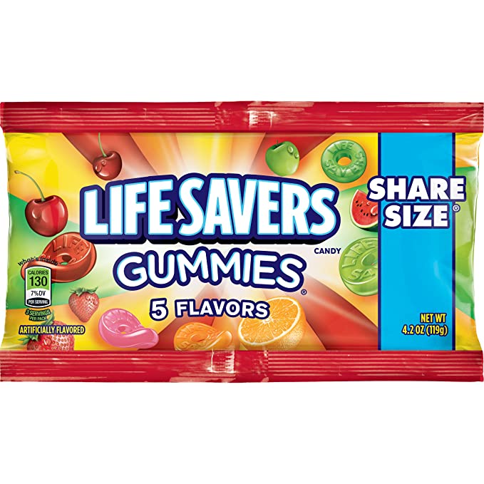 Lifesavers Gummies, 5 Flavors, 4.2 oz