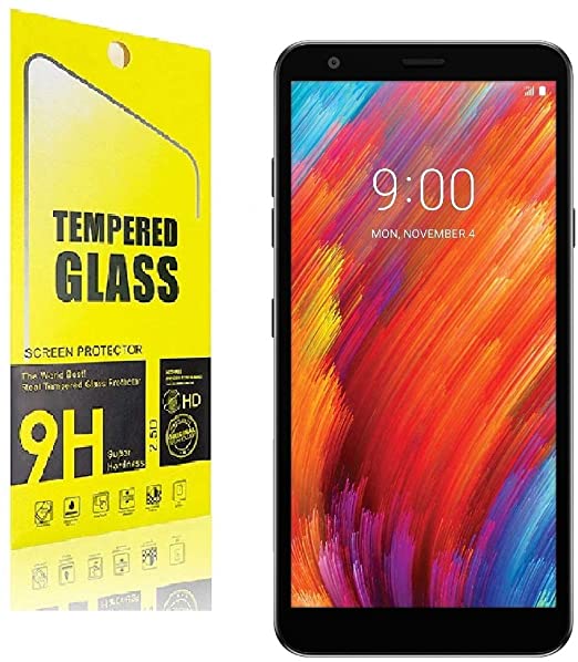 2 Pack Tempered Glass Screen Protector For LG Journey LTE L322DL, K30 (2019) LM-X320, Escape Plus   Gift Stand