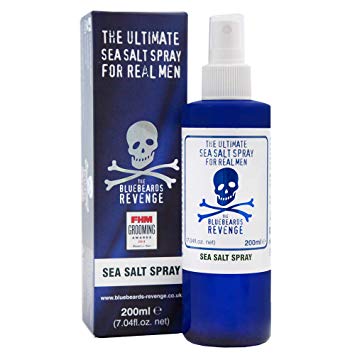 Sea Salt Spray for men – hairstyling mist that adds texture, volume, wave and hold to matt/natural styles. Barber-grade hairspray grooming product by The Bluebeards Revenge (200ml)