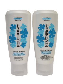 Keratin by Keratherapy Infused Moisture Shampoo & Conditioner 10.1 oz