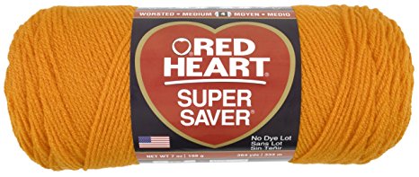 Red Heart  Super Saver Economy Yarn, Pumpkin