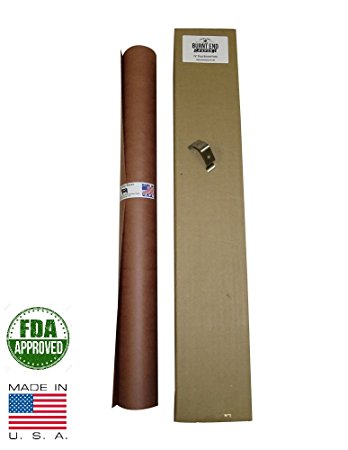 24" Peach/Pink Butcher Paper with Free Temperature Probe Clip- BBQ Smoker Paper with Storage Box, 100% FDA Approved. Made in the USA ( 24" x 50')