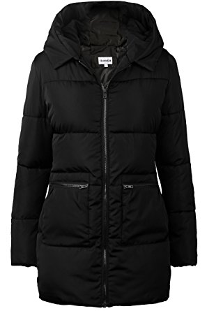 iLoveSIA Women's Down Alternative Quilted Padded Thicken Puffer Coat with Hood