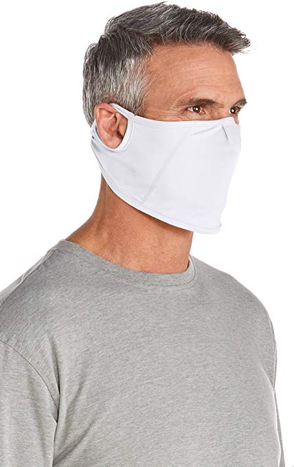 Coolibar UPF 50  Men's Women's Blackburn UV Mask - Sun Protective