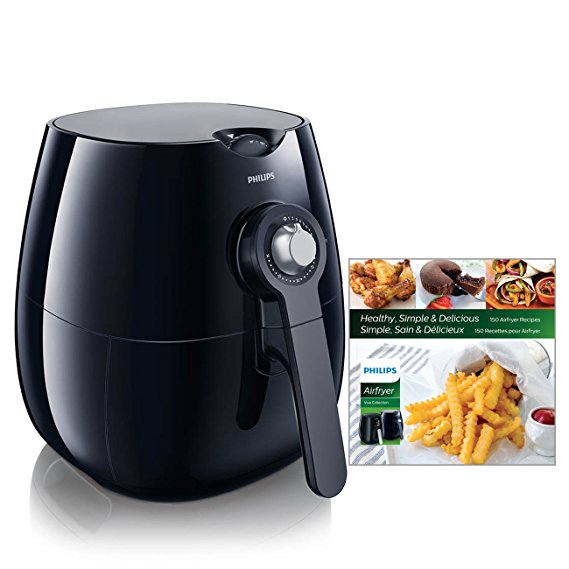 Philips HD9220/28 Viva Airfryer (1.8lb/2.75qt), Black Fryer