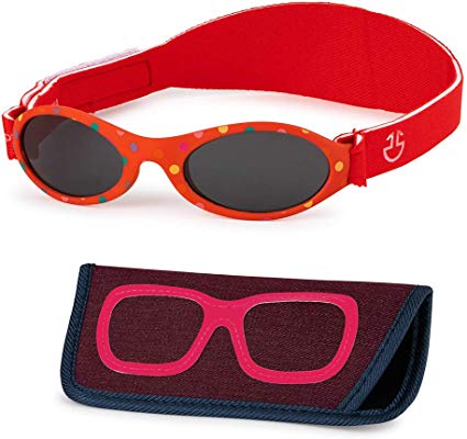 Baby Sunglasses with strap- Infant, Toddler Boy & Girl 0-12 month- Age 3, UV 400