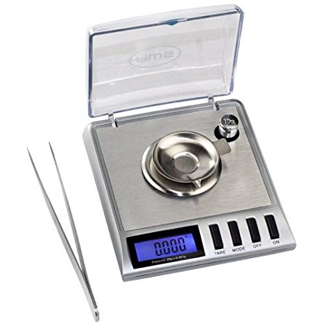 American Weigh Gemini-20 Portable Milligram Scale, 20 by 0.001 G