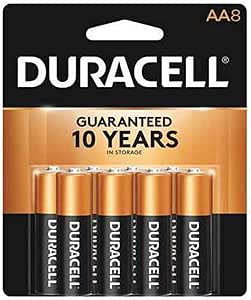 Duracell : Coppertop Alkaline Batteries, AA, 8/pack -:- Sold as 2 Packs of - 8 - / - Total of 16 Each