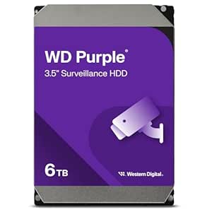 WD Purple™ 6TB Surveillance Hard Drive