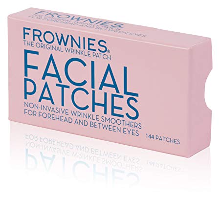 Frownies non invasive wrinkle smoothers on the Forehead & Between the Eyes The Original Wrinkle Patch (144 patches NEW PINK BOX) Buy Direct