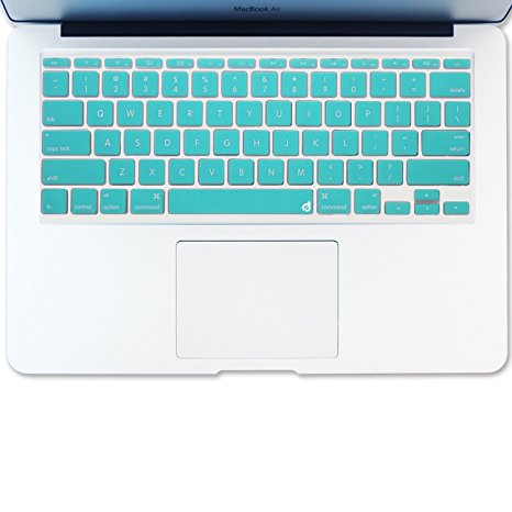 Masino® Silicone Keyboard Cover Ultra Thin Keyboard Skin for MacBook Air 11" (Turquoise Blue)