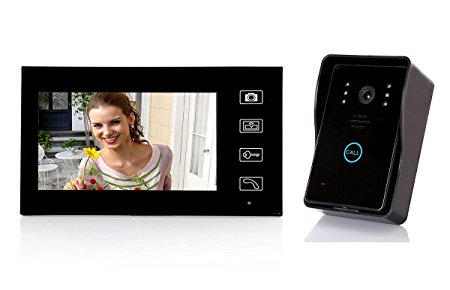 Dragonpad® 7" TFT Color Display Wired Video Door Phone Doorbell Intercom System Night Vision