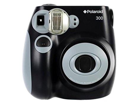 Polaroid PIC-300 Instant Film Camera (Black)