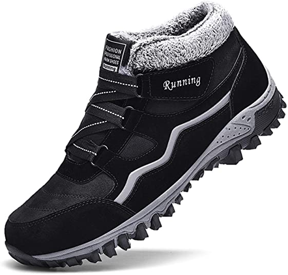 Joki Snow Boots Winter Shoes Men Women Climbing Keep Warm Plus Velvet Thicken Outdoor Hiking Walking Shoes for Old Man