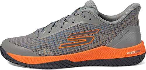 Skechers Men's Viper Court-Athletic Indoor Outdoor Pickleball Shoes with Arch Fit Support Sneaker