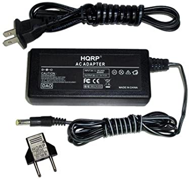 HQRP AC Adapter Works with Panasonic SDR-H18 SDR-H20 SDR-H21 SDR-H200 SDR-H20EG SDR-H250 SDR-H250EG VDR-D220 VDR-D230 VDR-D310 K2GJ2DC00011 K2GJ2DC00015 PV-GS69 PV-GS80 PV-GS81 Camcorder