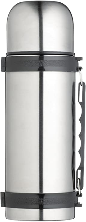 KitchenCraft KCMCFSS750 MasterClass Stainless Steel Vacuum Flask, Stainless Steel, 750 ml